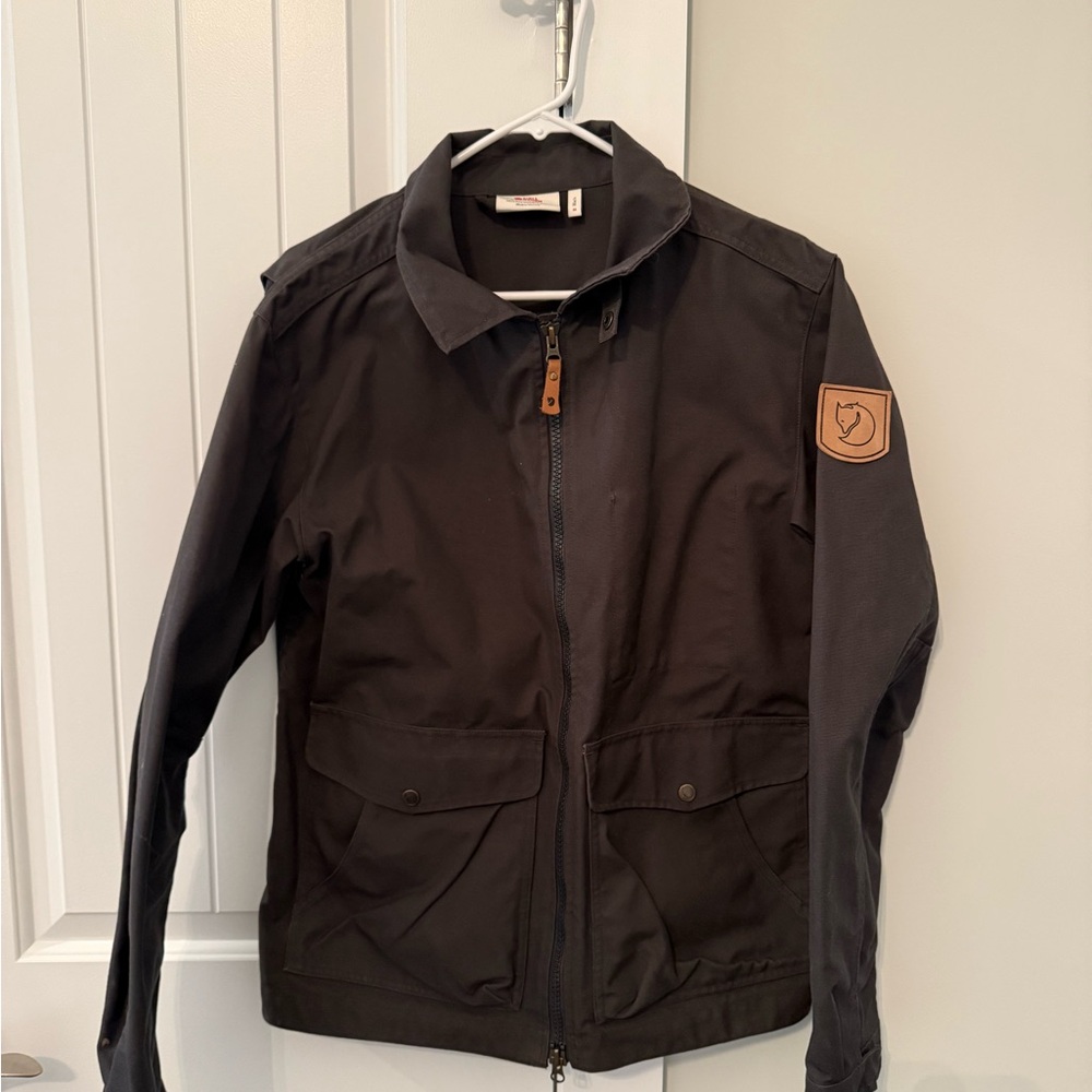 Fjallraven Dark Gray Ovik Military Jacket